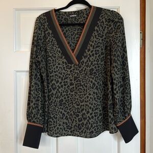 Leopard blouse